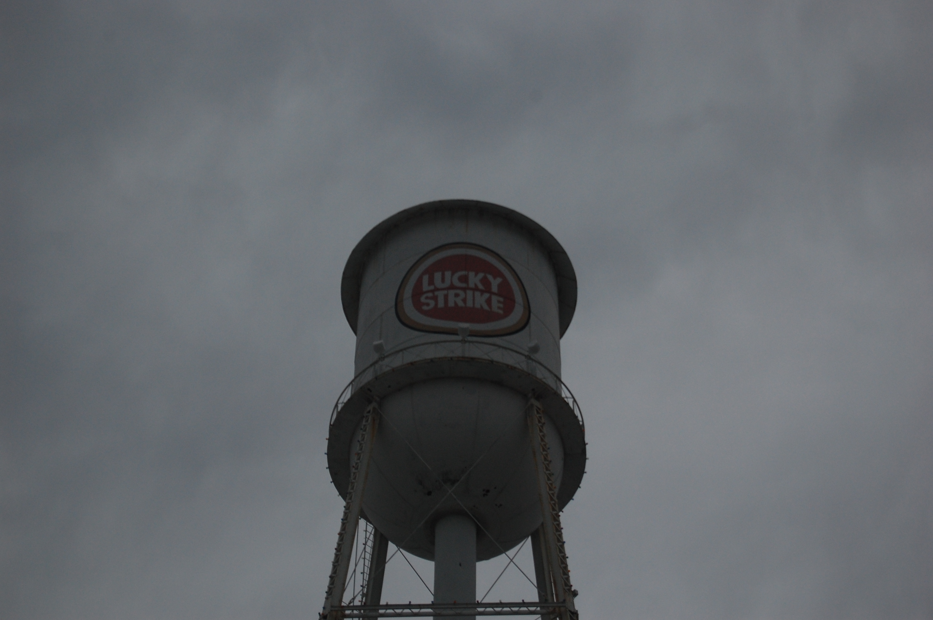 lucky strike water tower in durham nc